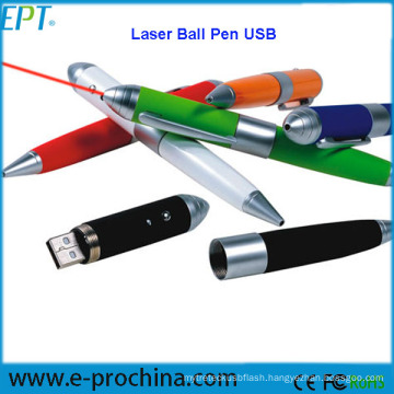 Premium Gift 3-in-1 Laser Flash Pen USB Flash Drive (EP003)